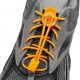 lock laces naranja cordones triatlon